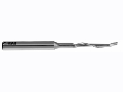 4417 : End mill for aluminium 1 flute long HSS